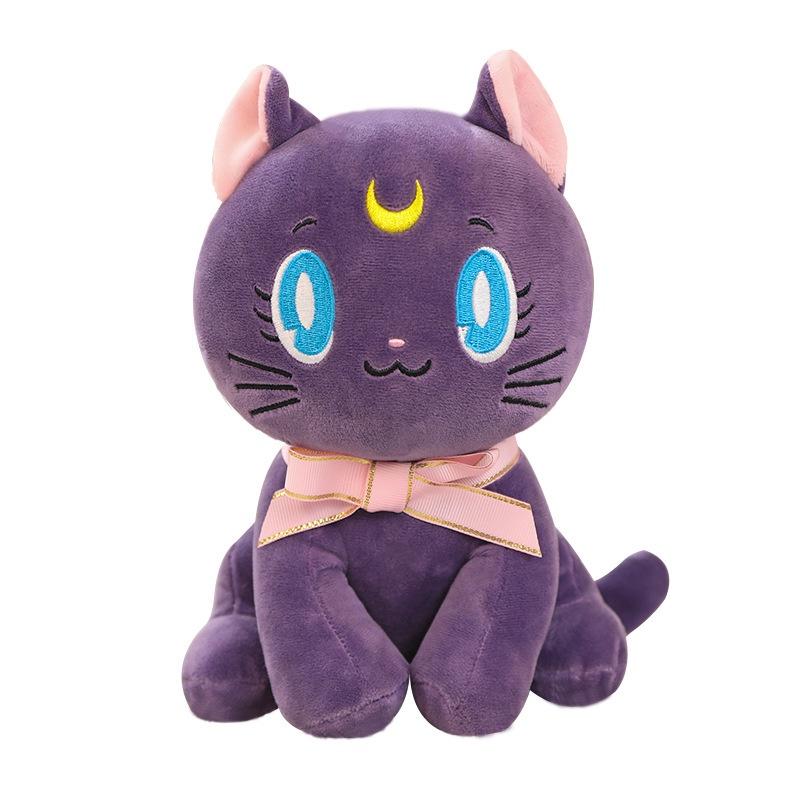Новая плюшевая игрушка Сейлор Мун с дизайнами Макото Кино и кошки Луны