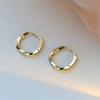 1 пара модных и простых геометрических круглых сережек, легкие роскошные высококачественные пряжки для ушей, подходят для повседневной женской одежды для вечеринок