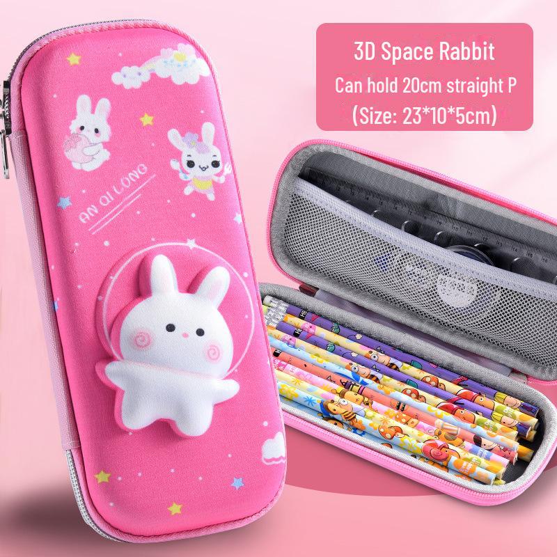 Capibara 3D Cartoon Pencil Case: Large Capacity, Multifunctional for Boys & Girls, Ideal for Primary School Students
