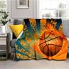 Баскетбольное креативное одеяло, покрывало для дивана, одеяла с героями мультфильмов для детей и взрослых, ультра-мягкая кровать, теплое покрывало, декор для постельного белья