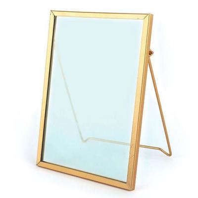 Винтажная стеклянная рамка - прямоугольник - 13 x 18,5 см