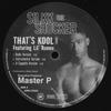 12inch Record SILKK THE SHOCKER - That's Kool (Remix) SPRO81545 No Limit Record 2000 US Rap & Hip-Hop/R&B Used