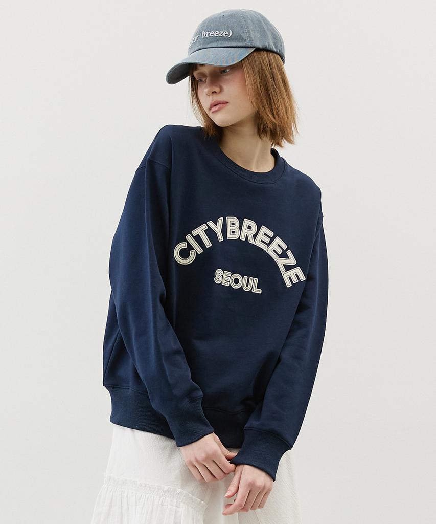 CITYBREEZE City Arch Logo Sweatshirt_Navy