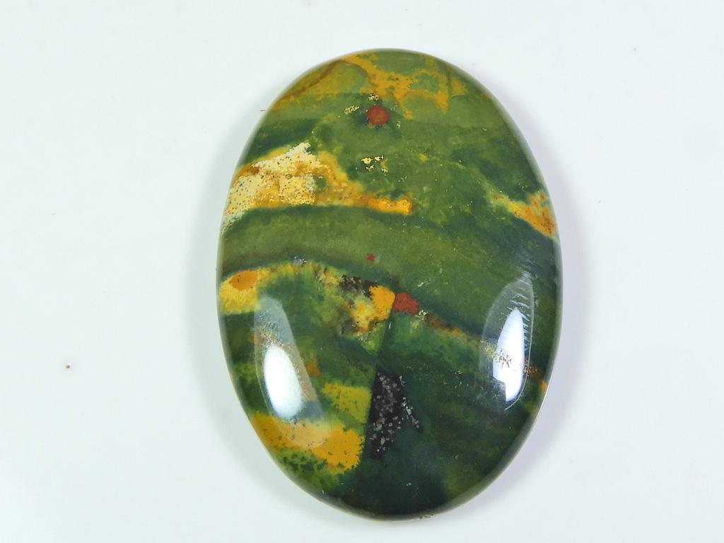 62Cts. Африканский красный кровавый камень овальный кабошон натуральный россыпью драгоценный камень 29X41MM ET-18