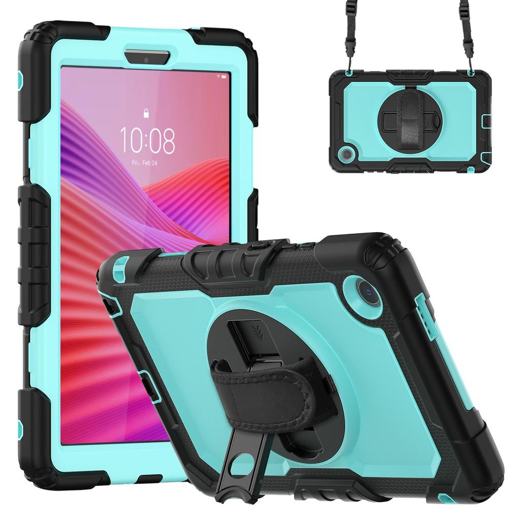 Чехол для Lenovo Tab K9 TB305FU PC+Силиконовая накладка для планшета с ПЭТ-пленкой и плечевым ремнем