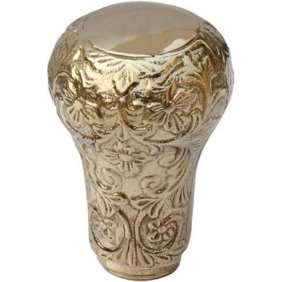 Средневековые реплики Трость Ручка Трость ручной работы Трости Латунная форма ручки с золотой отделкой - Деревянные аксессуары для трости в винтажном стиле