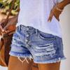Women's Lightweight Shorts Casual Fashion Shorts Sexy Denim Shorts