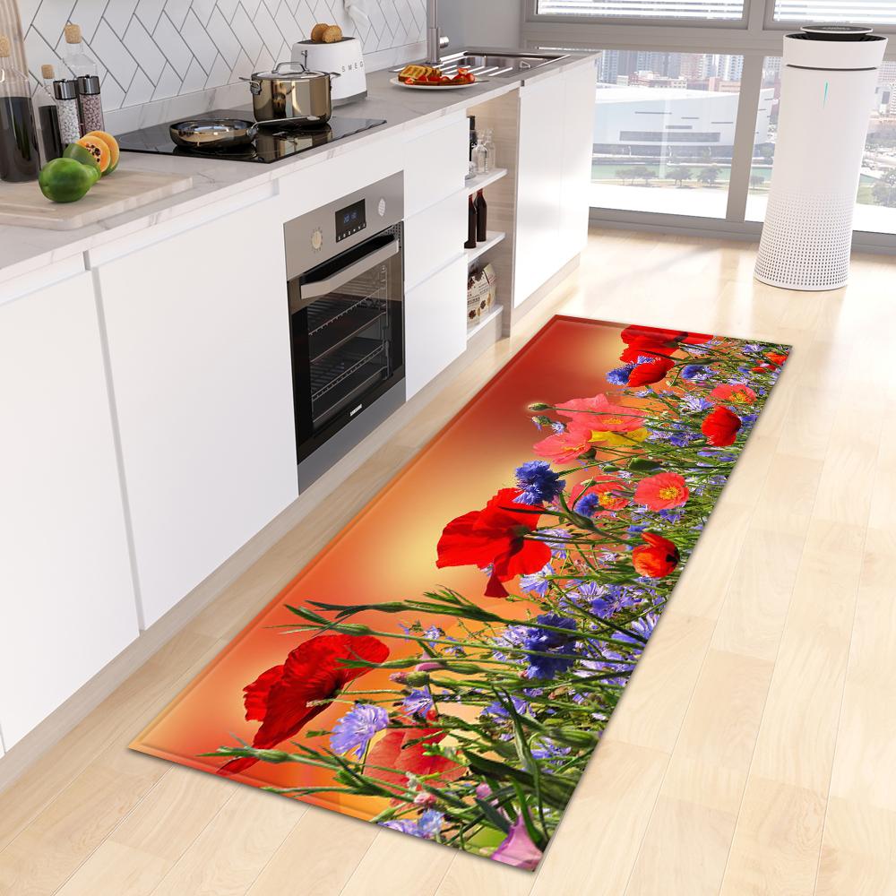 Ковер для кухни, спальни, крыльца, дверной коврик для гостиной, детский напольный ковер, коридор, балкон, нескользящий коврик