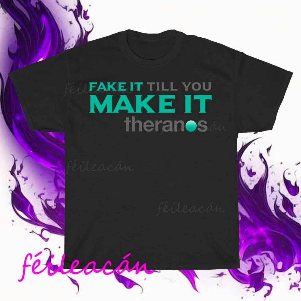 Brand New Theranos early investor Logo American T-Shirt Funny Size S to 5XL