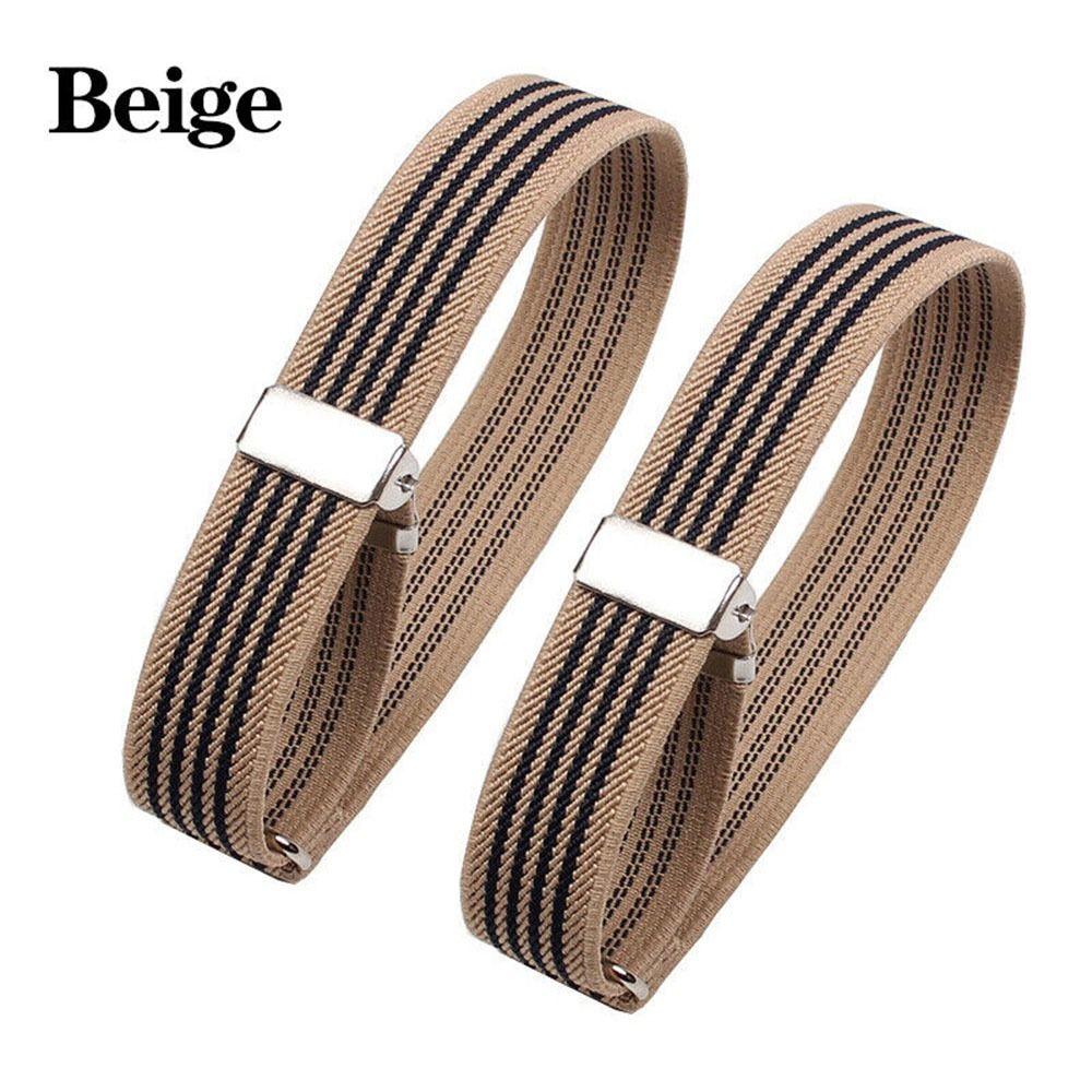 Shirt Sleeve Loops Armbands Elastic Arm Band Sleeve Band Adjustable Shirt Sleeve Holders Elastic