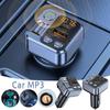 Bluetooth 5.1 автомобильный FM-передатчик 30 Вт PD USB адаптер для быстрой зарядки автомобильный MP3 стерео музыкальный плеер Handsfree 3,5 мм Aux беспроводной автомобильный комплект