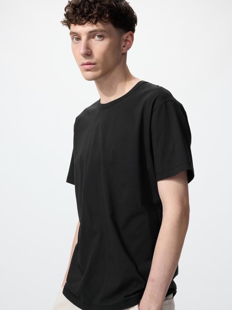 Uniqlo Футболка Japan Air Rhythm Cotton с круглым вырезом