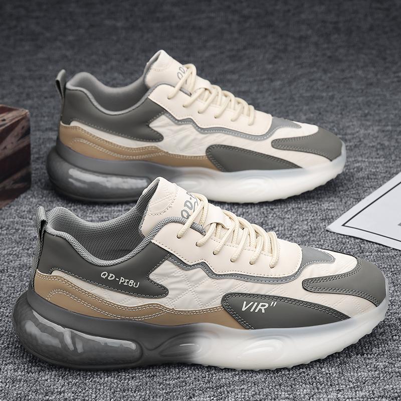 Мужская обувь Color Block, повседневная дизайнерская мужская обувь для бега на открытом воздухе, на платформе, спортивная мода, роскошь, теннис, кожаные кроссовки, мокасины