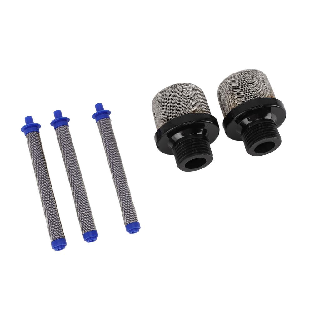 2 шт. 288716 Впускной всасывающий фильтр и 3 шт. Комплект фильтров для безвоздушного распылителя, моющиеся, многоразовые