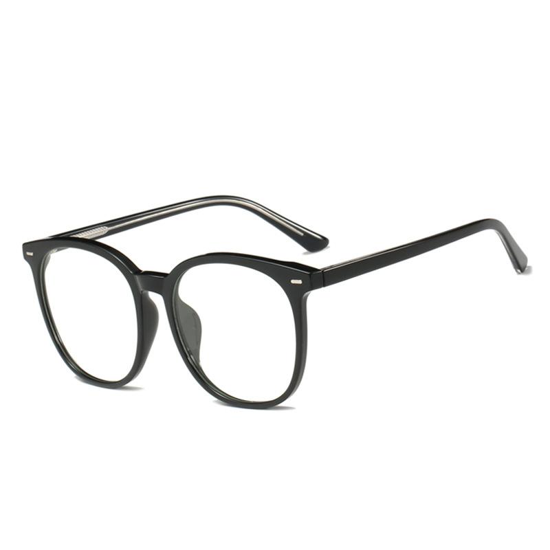 Очки в черной оправе женские модные простые артефакты степень близорукости можно сочетать с ультралегкими большими зеркальными очками, показывающими лицо