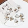 Exquisite Metal Flower Hair Claws Luxury Imitation Pearl Small Hair Clip Crab Hairpin Barrettes For Girls Children Hair Accessories