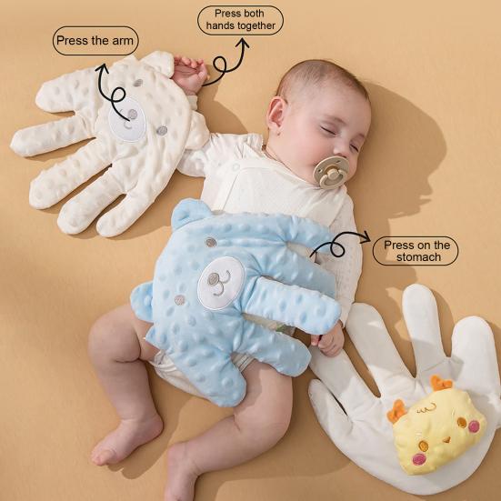 Automatic Patting Sleep Aid Baby Doll Electric Comforting Tool with Gentle Vibration & Warmth Quiet Operation Quiet Operation Sleep Trainer for
