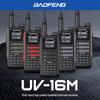 Baofeng UV16M Мощный уличный интерком с одной кнопкой переключения частоты и зарядным устройством Type-C для беспилотных лодок