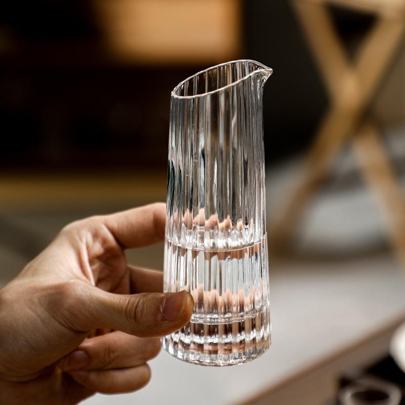 Набор диспенсеров для вина 2 шт. 125 мл прозрачный с вертикальными полосами и 80 мл со шкалой, инструмент для спиртных напитков, бытовой набор стаканов, оптовая продажа чашек