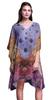 Beach Kaftan Bikini Cover Up Women Midi Dress Short Caftan-4X-5X