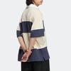adidas originals CHARR Cartoon Striped Colorblock Polo Shirt Yellow HR3467