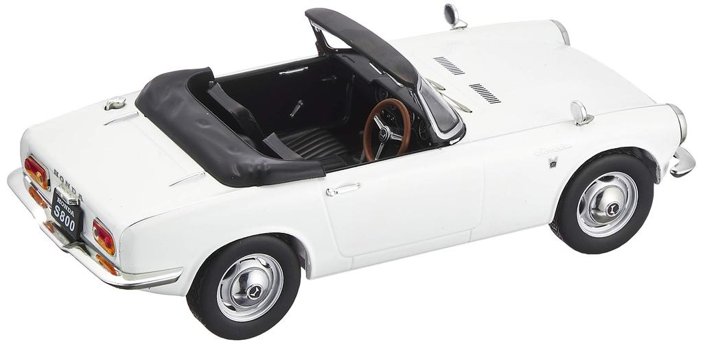 Honda S800 Convertible White Finished Product FIRST18 1/18