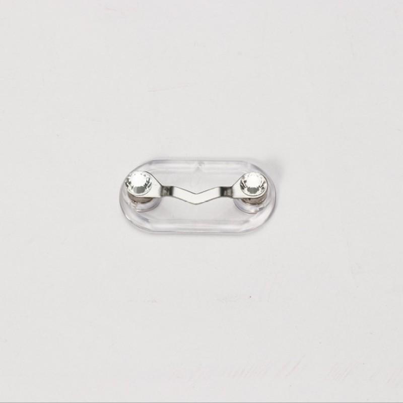 Портативный магнитный держатель для очков для очков, солнцезащитные очки с зажимом, значок, магнитный крючок