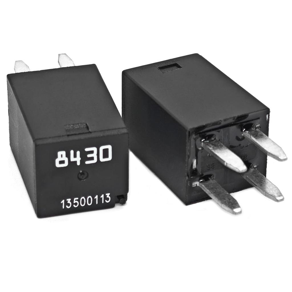 Automotive Relays 13500113 8430 for GM (Pack of 6), Multi-Function 4-Pin Relay Replace 19116962 D1777C MR538851