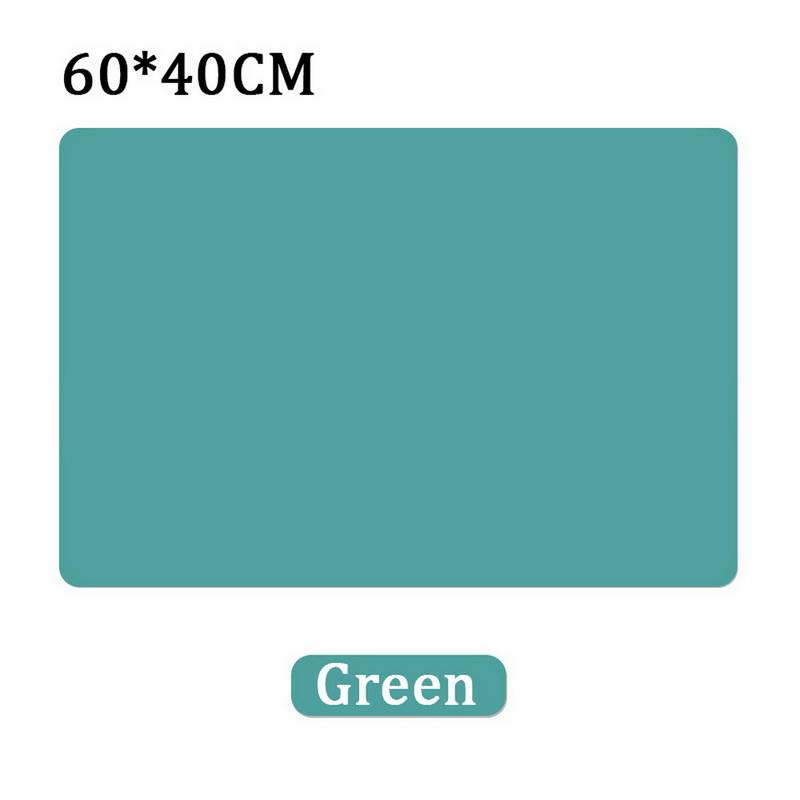 60/40 см силиконовый водонепроницаемый коврик для столовых приборов, теплоизоляционный противоскользящий моющийся обеденный коврик для кухонной стойки, защита