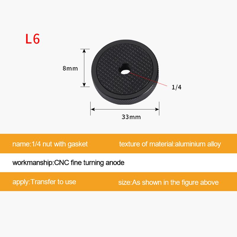 Винт для камеры 1/4 3/8 5/8 дюйма гайка аксессуары для фотографии площадка башмак ручка блокировки адаптер крепления для стойки вспышки для DSLR штатива селфи-палки