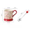 Ретро керамическая кружка пара чашка для дома и офиса чашка для воды кофейная чашка подарок для девочек праздничный сувенир