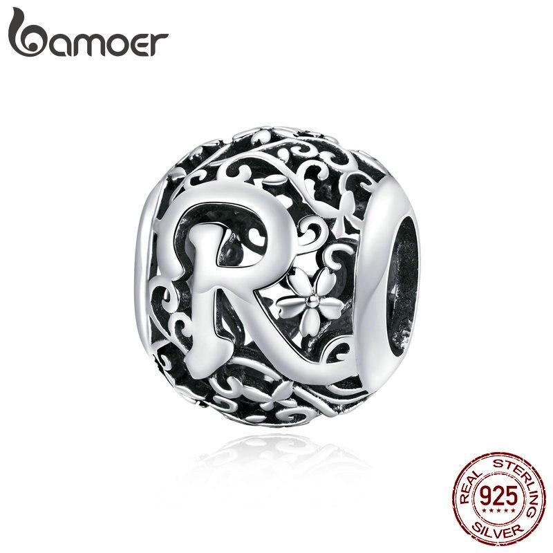 Шарм BAMOER из стерлингового серебра, для браслета
