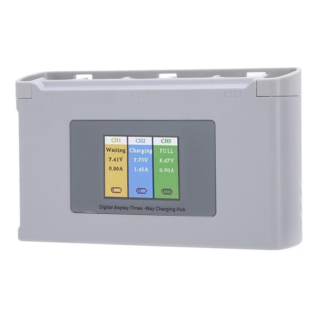 Drone 3 Battery Charger Hub ABS ударопрочный USB Drone Battery зарядная станция с цифровым дисплеем
