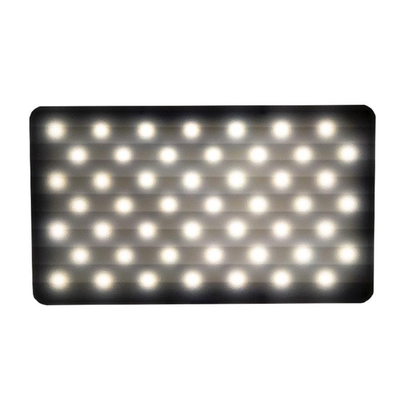 Перезаряжаемый светодиодный видеосвет 10 Вт мощности с регулируемой цветовой температурой для студийной и уличной фотосъемки