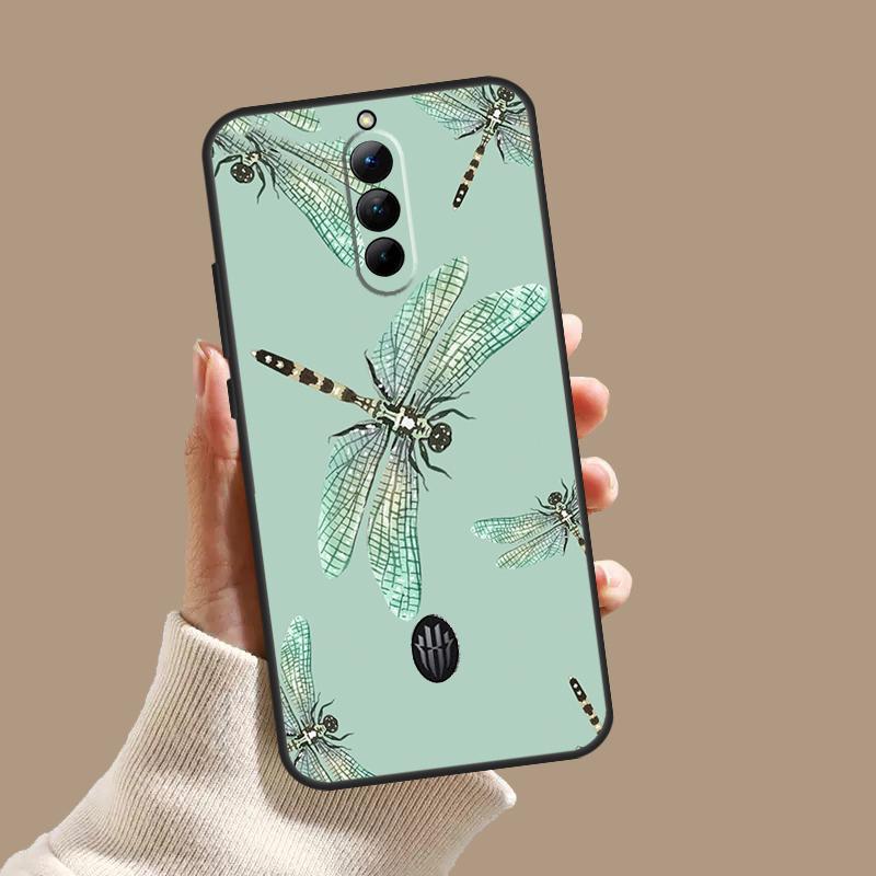 Чехол с рисунком насекомых для ZTE Nubia Red Magic 10S 9S 8S 8 9 10 11 Pro Plus 5G 6R 6 7 6S 7S Pro 10 Air