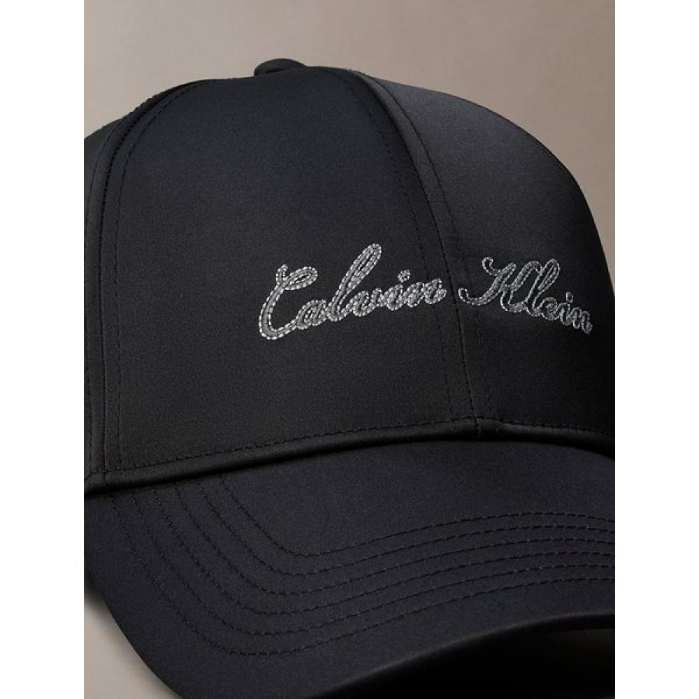 Calvin Klein Women Graphic Script Embroidery Ballcap 4f5114g Ub1