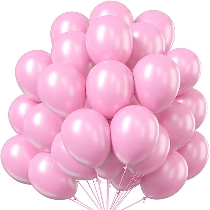 20 Pcs Gold Black Pink Latex Balloons Birthday Party Decor Adult Wedding Decoration Helium Globos Baby Shower Balloon
