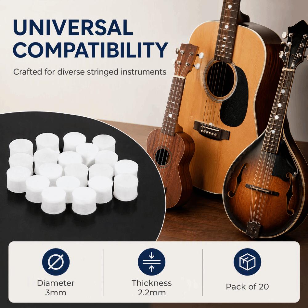 20PCS Pearl shell Guitar Fingerboard Dots Round Shape Fretboard Position Marker For Guitar