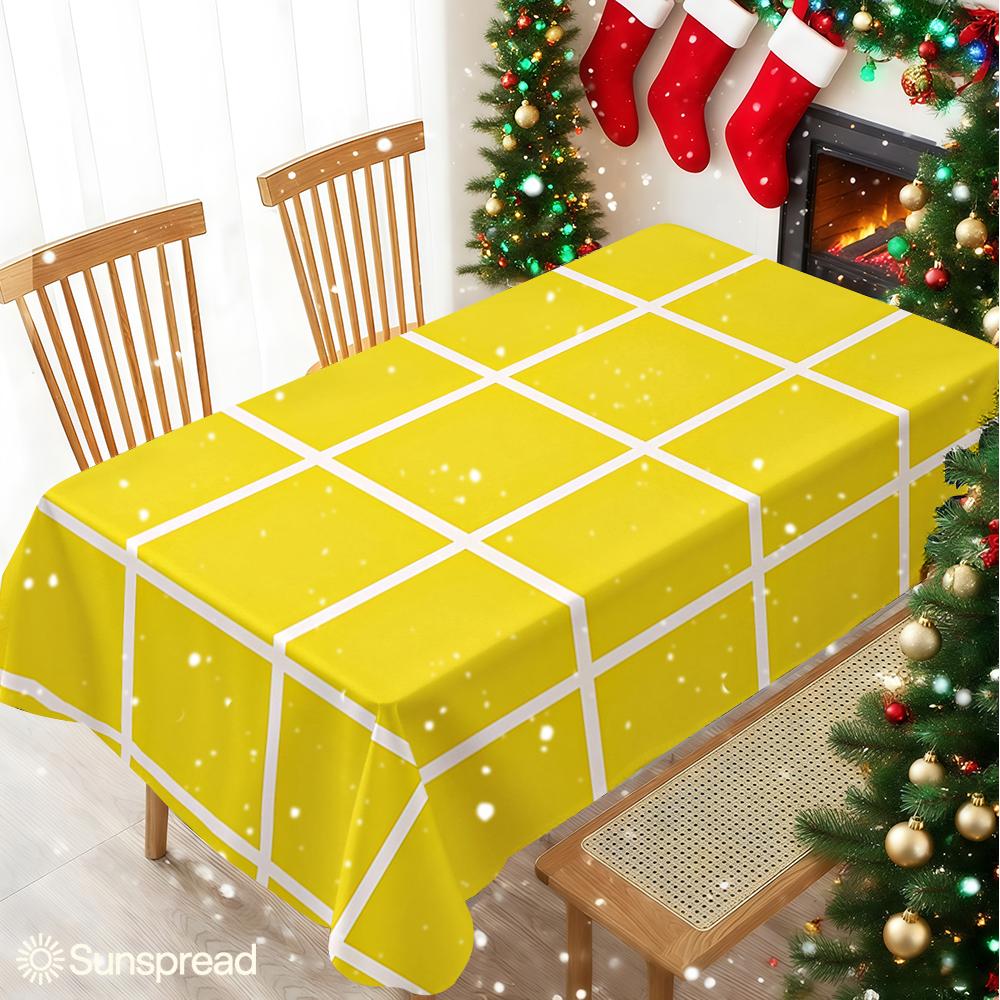 Coral Stripes Table Cloth Waterproof Tablecloth Spill Proof Table Cloth, Wipe Clean Table Cloth for Dining Camping
