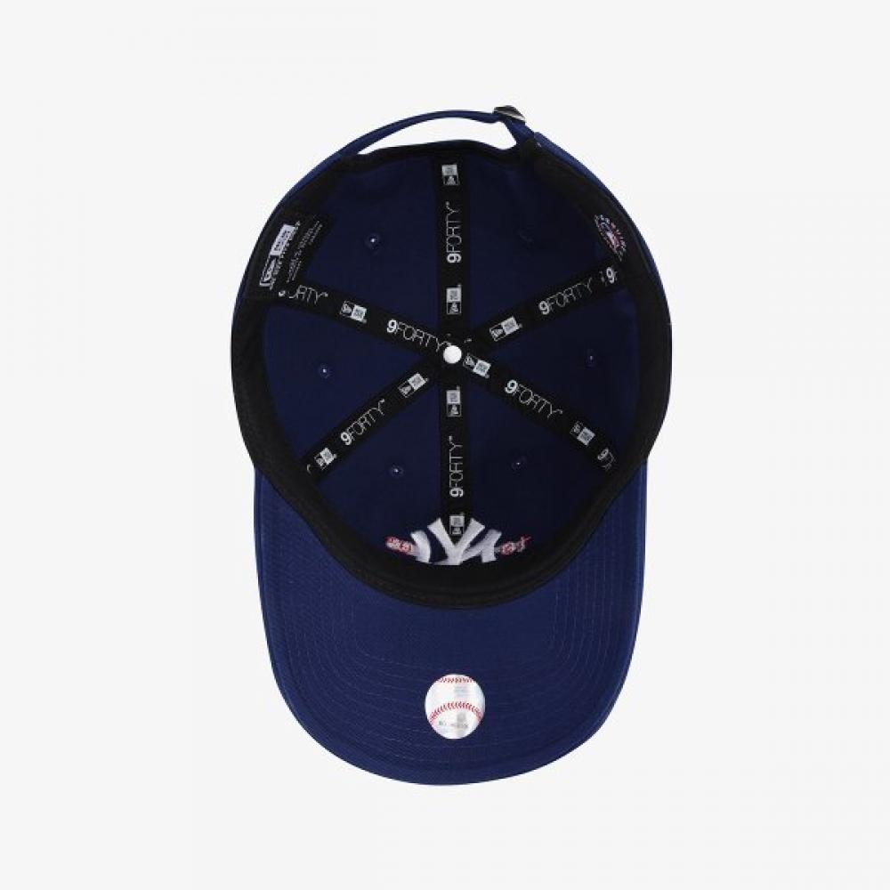 Кепка-бейсболка New Era New York Yankees без структуры Темно-синяя 15206352