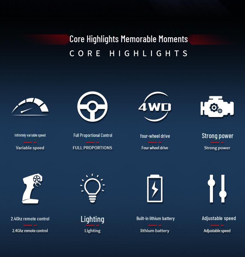 1:64 Мини-Высокоскоростная RC Дрифт-Машинка - Гоночная Модель-Украшение, Идеальный Праздничный Подарок для Мальчиков