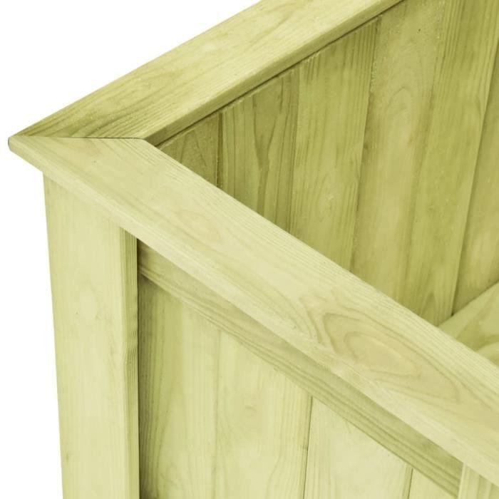 VidaXL Raised Planter 291x50x50 Cm Impregnated Pine Wood