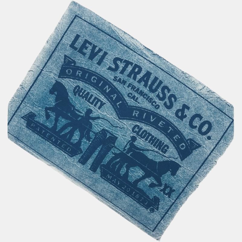 Levis Футболка мужская с принтом, свободного кроя, с коротким рукавом, повседневная, топы, белая 16143-1572