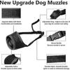 Dog Muzzle, Soft Nylon Anti-dropping Muzzle, Air Mesh Breathable Drinkable Dog Muzzle With Adjustable Loop