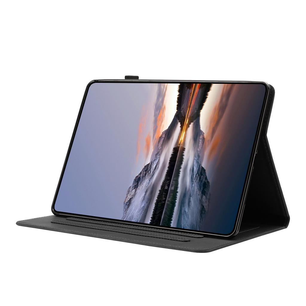 Чехол для планшета для Samsung Galaxy Tab S6 Lite (2024)/(2022)/(2020) Держатель для карт подставка Бабочка Цветочный тисненый кожаный чехол