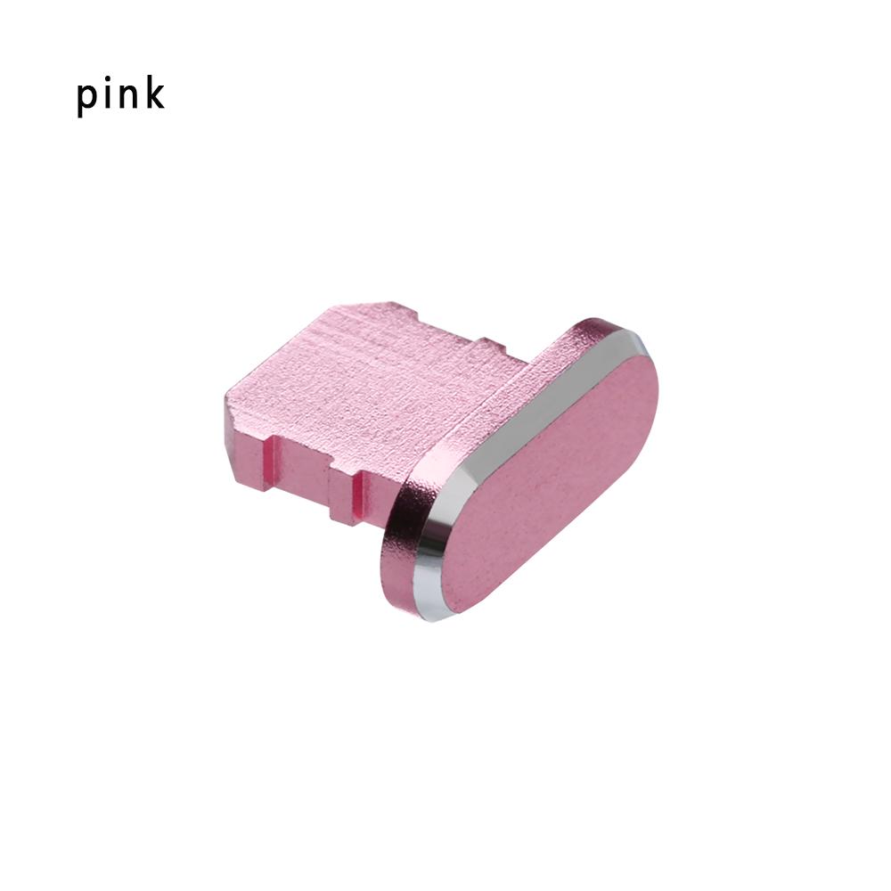 Phone Accessories Dustproof Cover Metal Stopper Charging Port Cap Charger Dock Anti Dust Plug