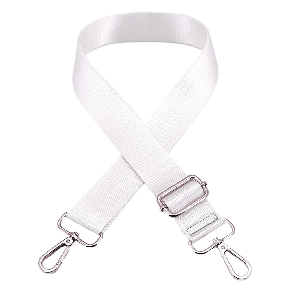 Ремень через плечо Широкий плечевой ремень Холщовый сменный ремень Регулируемый Однотонный Ремешок для сумки Аксессуары для сумки