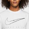 New Nike Dri FIT T Shirt Men's White CT6474-100