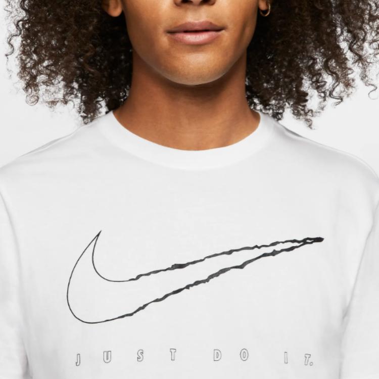 New Nike Dri FIT T Shirt Men's White CT6474-100