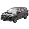 1/64 TOYOTA Crown Kluger Hybrid Миниатюрная модель JKM Premium SUV Игрушечная машинка Свободные колеса Литой сплав Коллекция Подарочный подарок